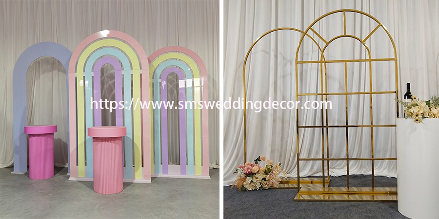 wedding arch backdrop