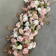 wedding head table flowers