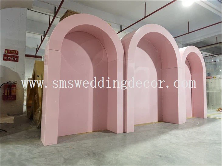arch backdrop panels diy
