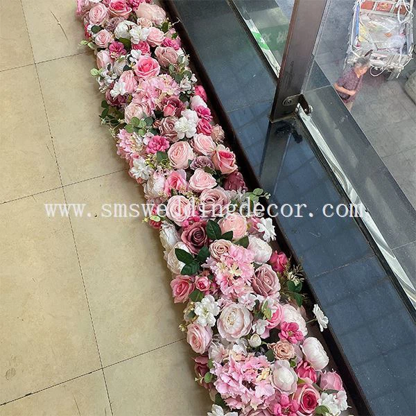 hot pink fake flowers