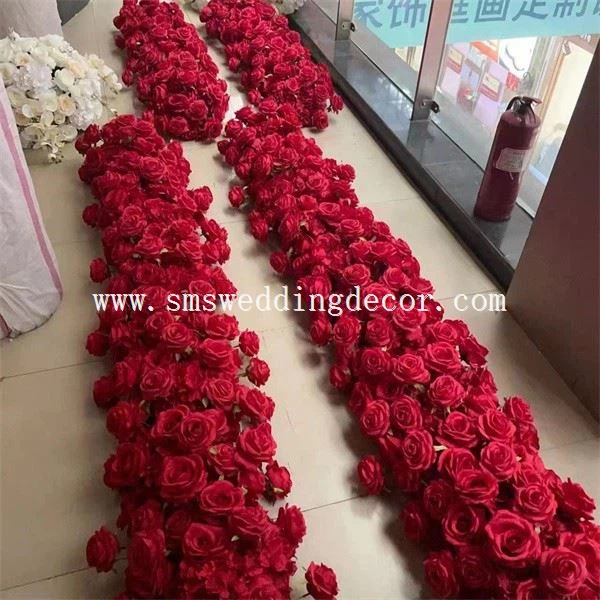 floral runner centerpieces