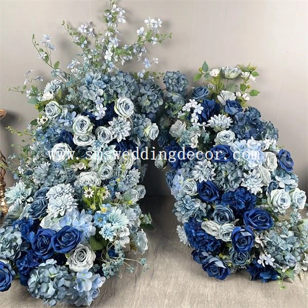Blue Hydrangea Wedding Arch Blue Hydrangea Wedding Arch