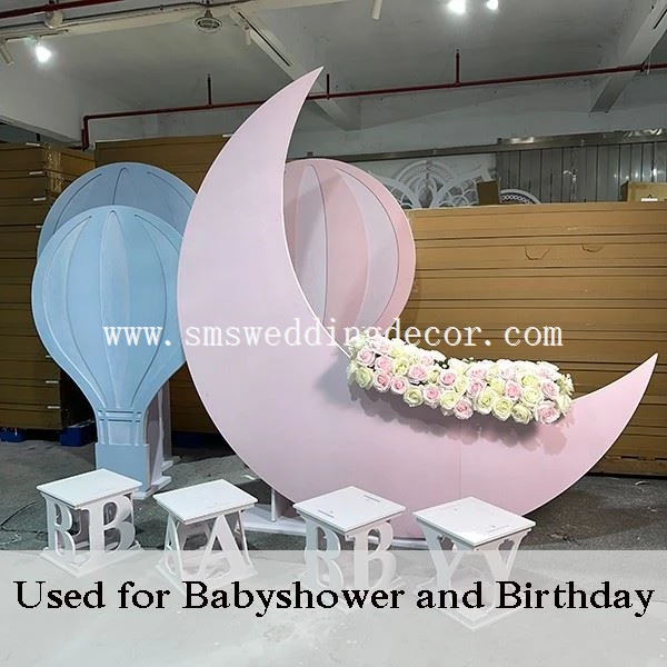 Crescent Moon Wedding Backdrop