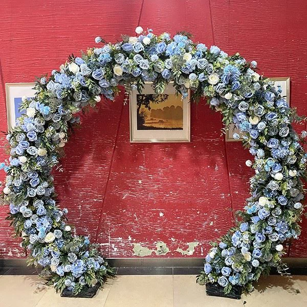 artificial flower arch arrangements