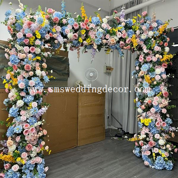 spring flower arch
